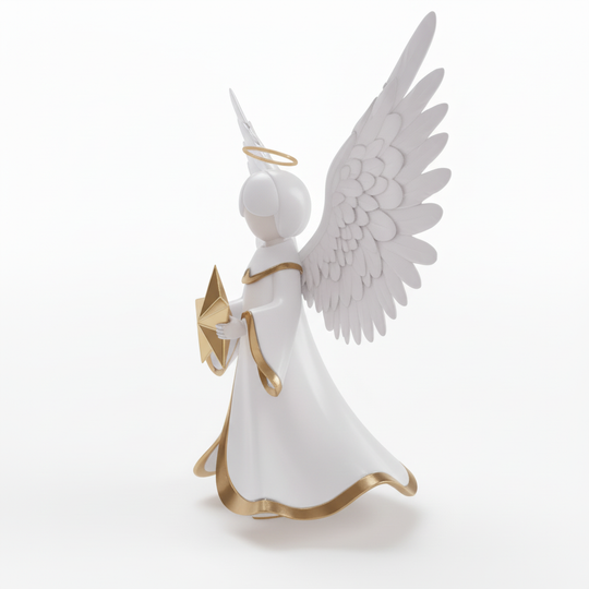 JuJuBit Snowglow Christmas Collectible Art Toy Starlight Angel