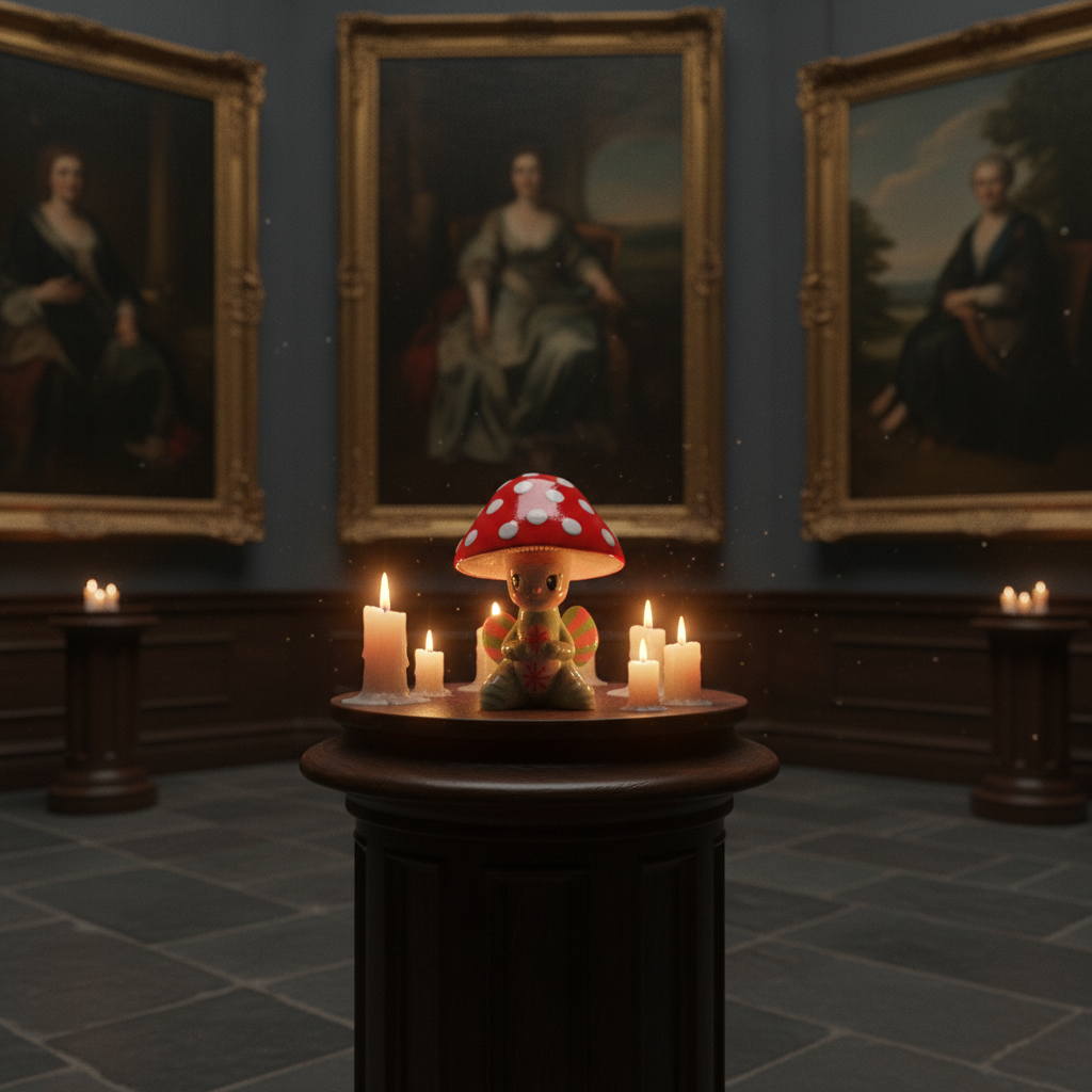 JuJuBit Figurine Collectible Art Toy MOLULU — Guardian of Passion