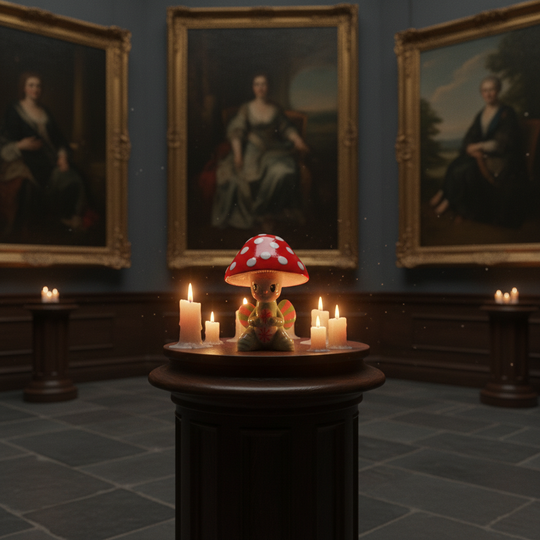 JuJuBit Figurine Collectible Art Toy MOLULU — Guardian of Passion