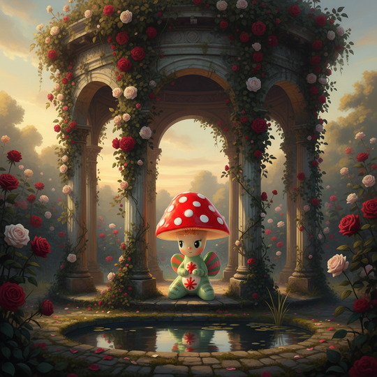 JuJuBit Figurine Collectible Art Toy MOLULU — Guardian of Passion