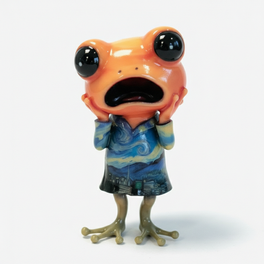 JuJuBit Figurine Collectible Art Toy Aaaah WAWA