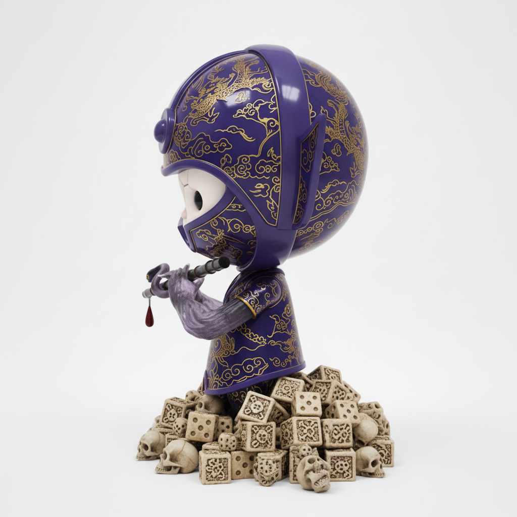 JuJuBit Figurine Customizable Collectible Art Toy 6cm Azure Soulbreaker