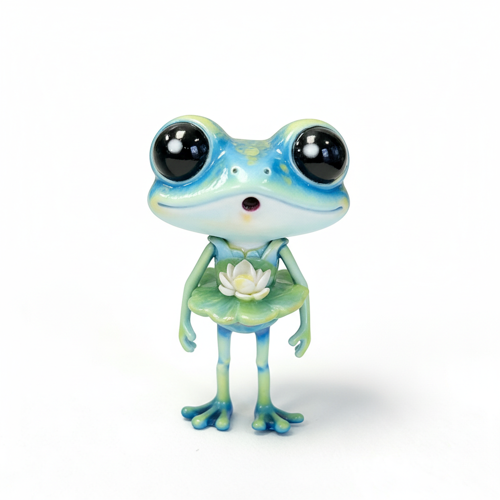 JuJuBit Figurine Collectible Art Toy Bloom WAWA