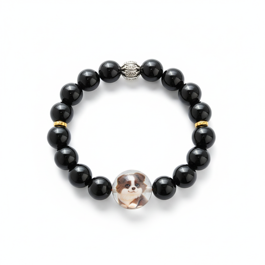 JuJuBit Black Obsidian Bracelet 10mm – Crystal for Protection