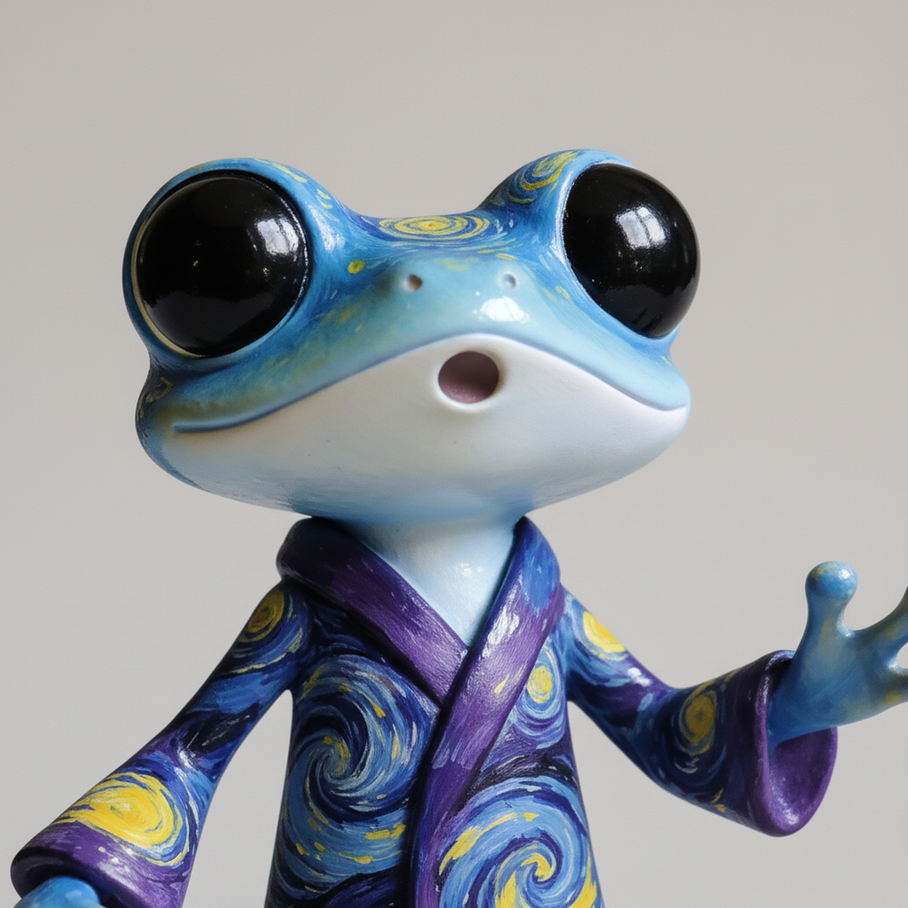 JuJuBit Figurine Collectible Art Toy WAWA