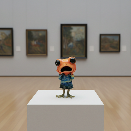 JuJuBit Figurine Collectible Art Toy Aaaah WAWA