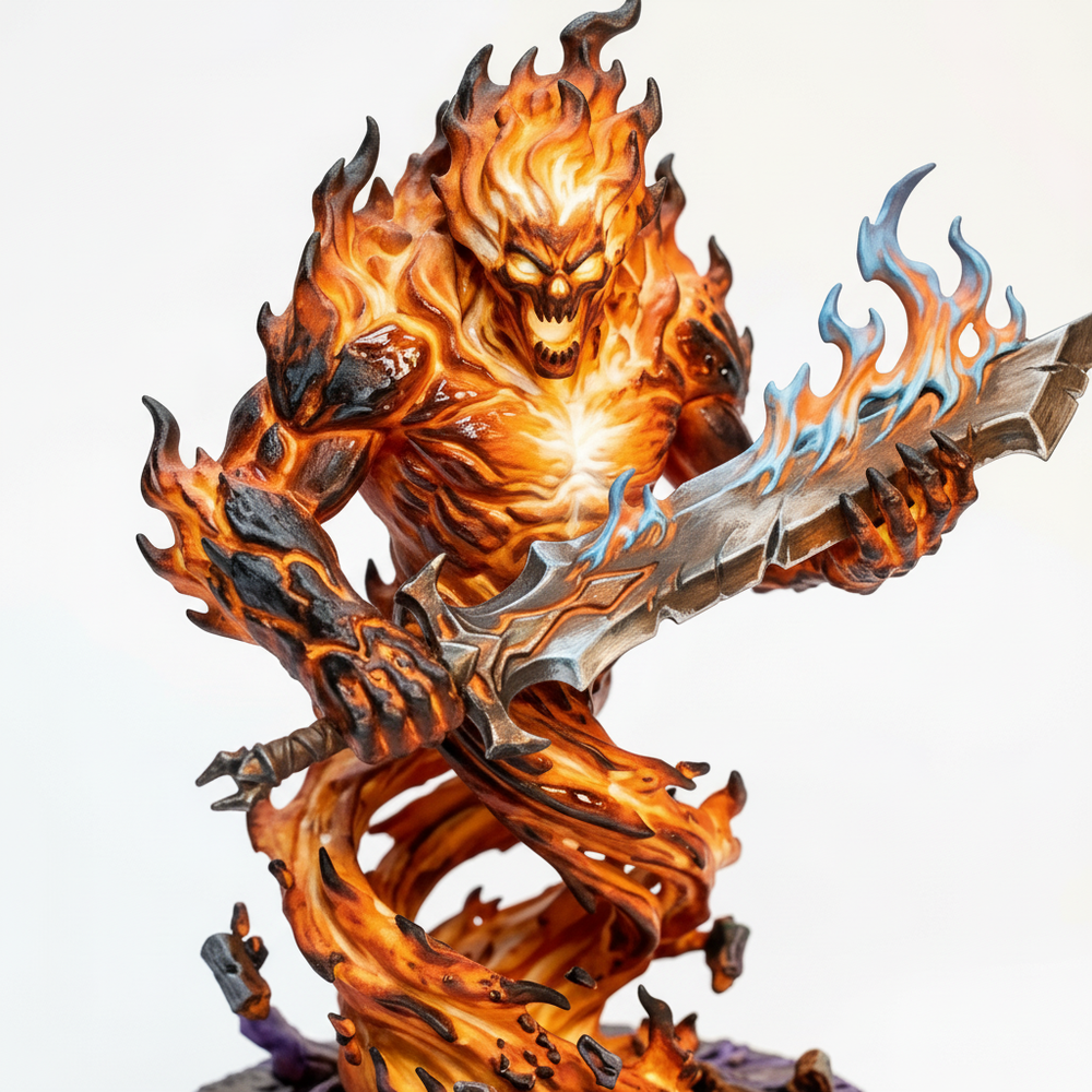 Aetherra Monster Codex Workshop - Inferno Blade - View 2