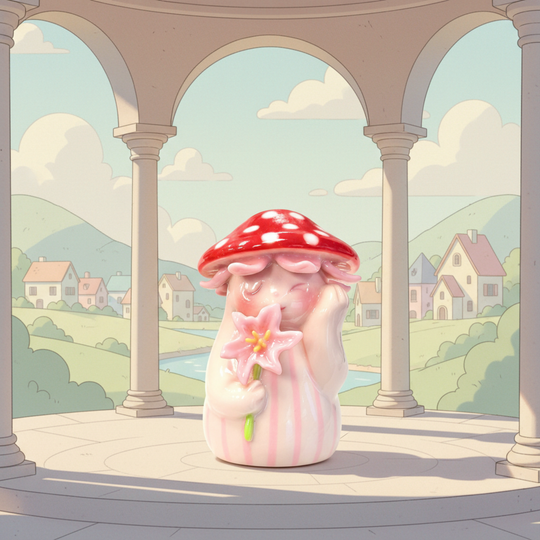 JuJuBit Figurine Collectible Art Toy MOVIVI — Guardian of Healing