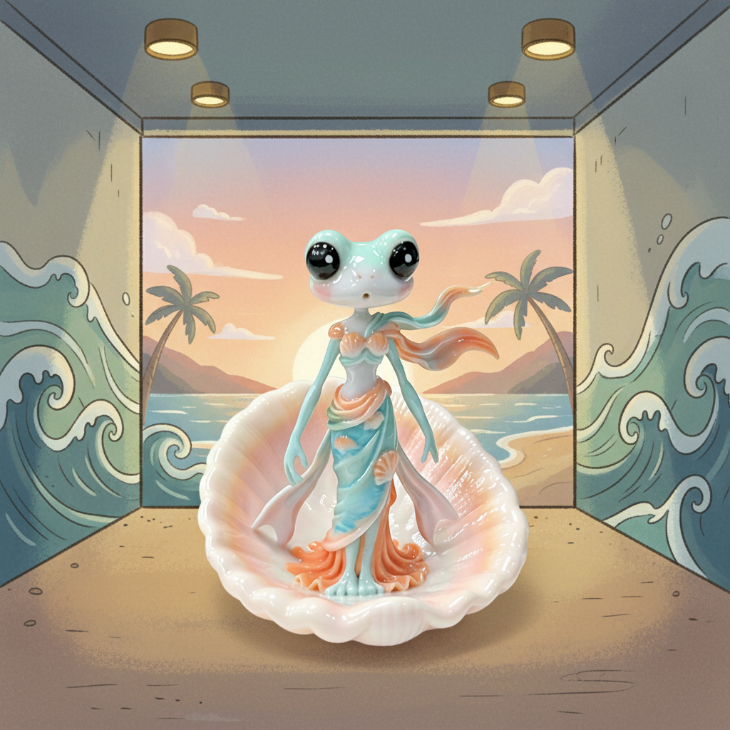 JuJuBit Figurine Collectible Art Toy Venus WAWA