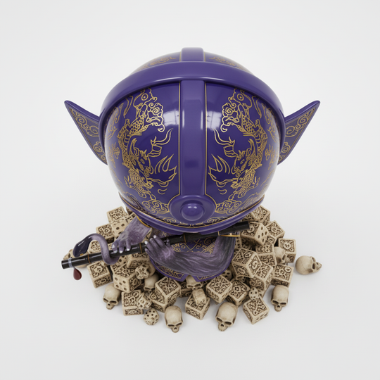 JuJuBit Figurine Customizable Collectible Art Toy 6cm Azure Soulbreaker