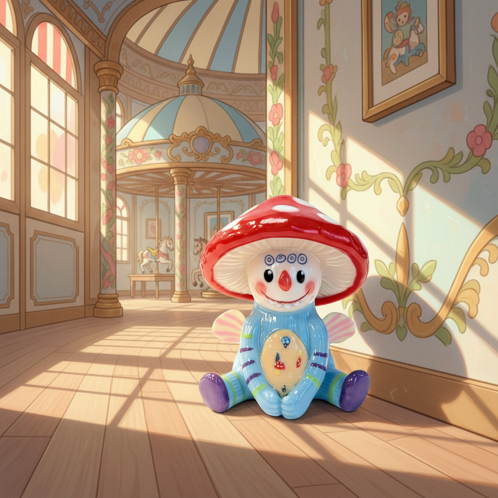 JuJuBit Figurine Collectible Art Toy MOYOYO— Guardian of Inner Joy