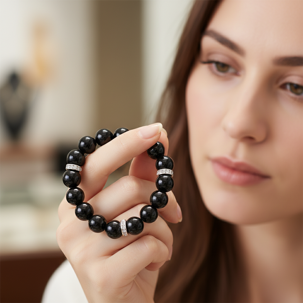 JuJuBit Black Obsidian — Protection & Grounding Energy