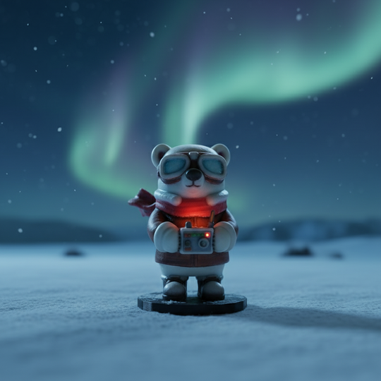 JuJuBit Figurine Customizable Collectible Art Toy Polar Echo