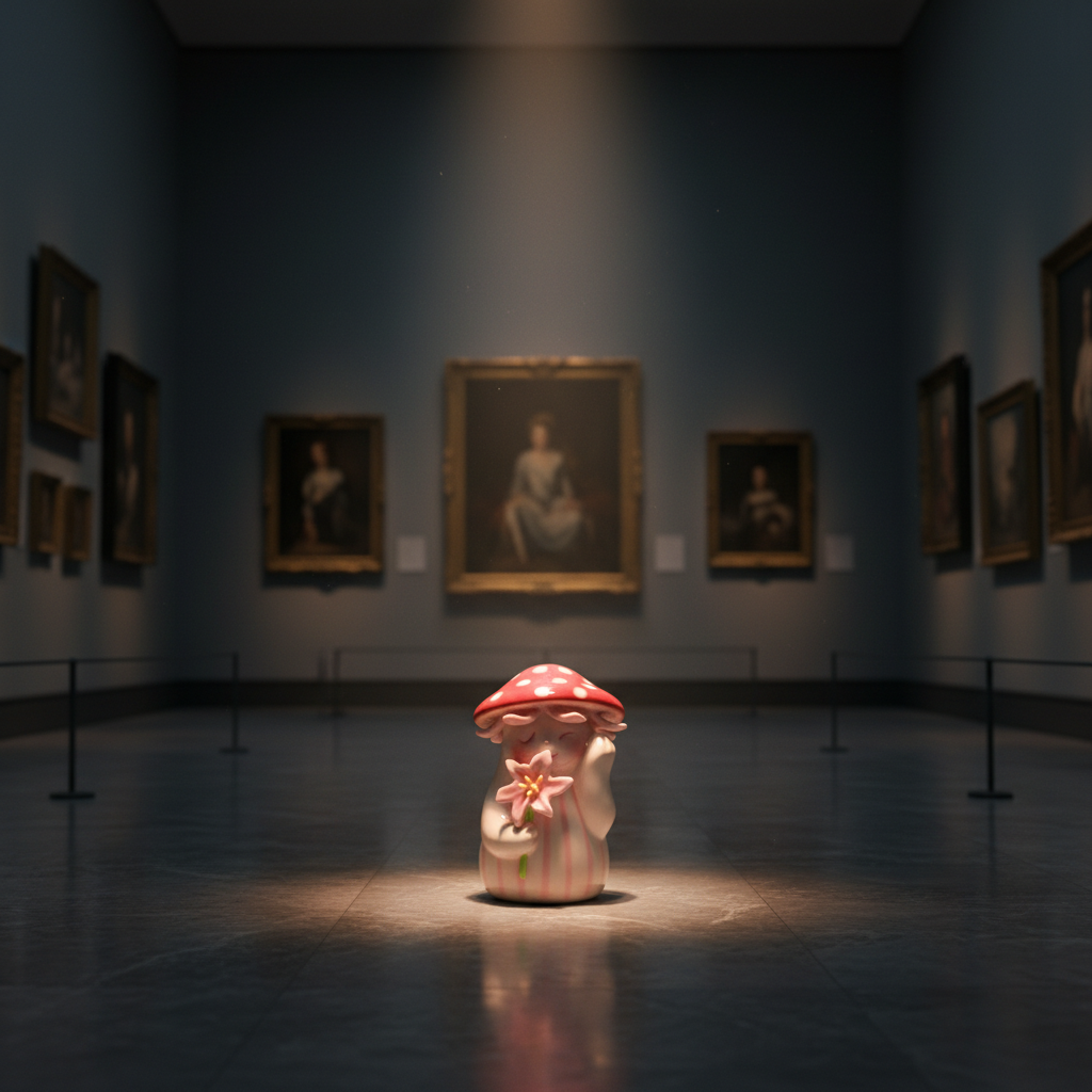 JuJuBit Figurine Collectible Art Toy MOVIVI — Guardian of Healing