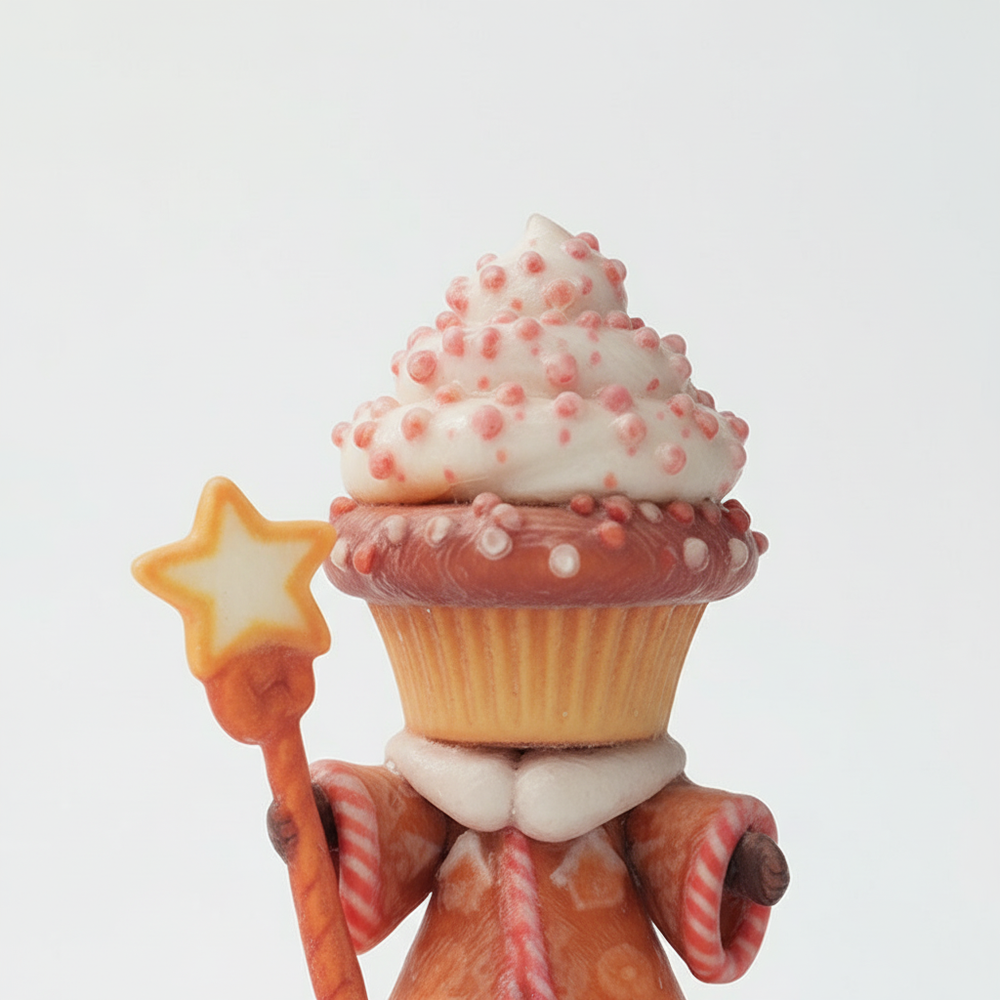 JuJuBit Figurine Customizable Collectible Art Toy Sprinkle Mage