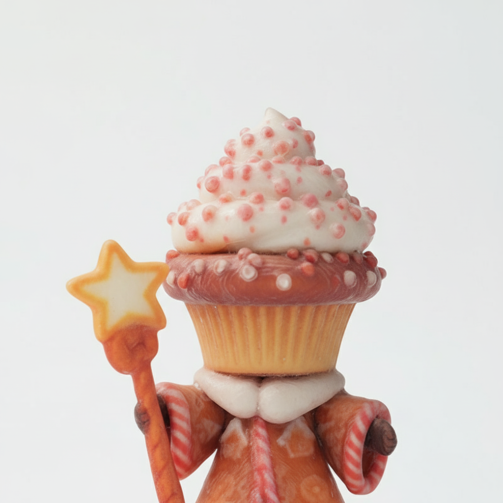 JuJuBit Figurine Customizable Collectible Art Toy Sprinkle Mage