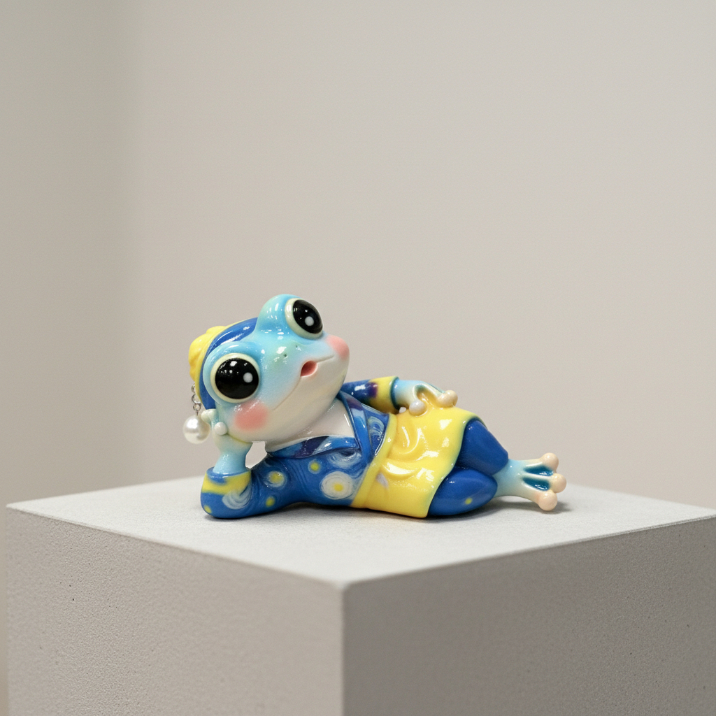 JuJuBit Figurine Collectible Art Toy Pearl WAWA