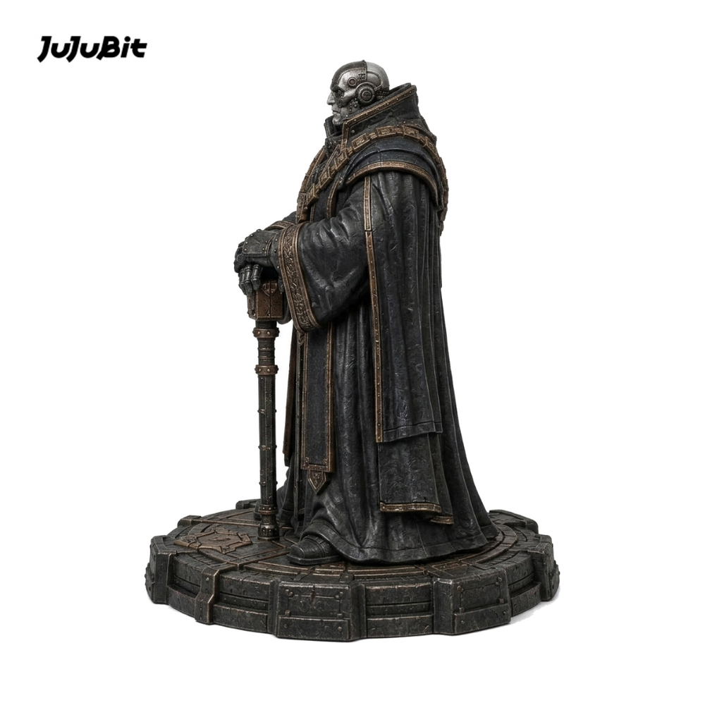 Iron Chancellor-Detailed Sculpt Miniature for RPG, Display & Collection