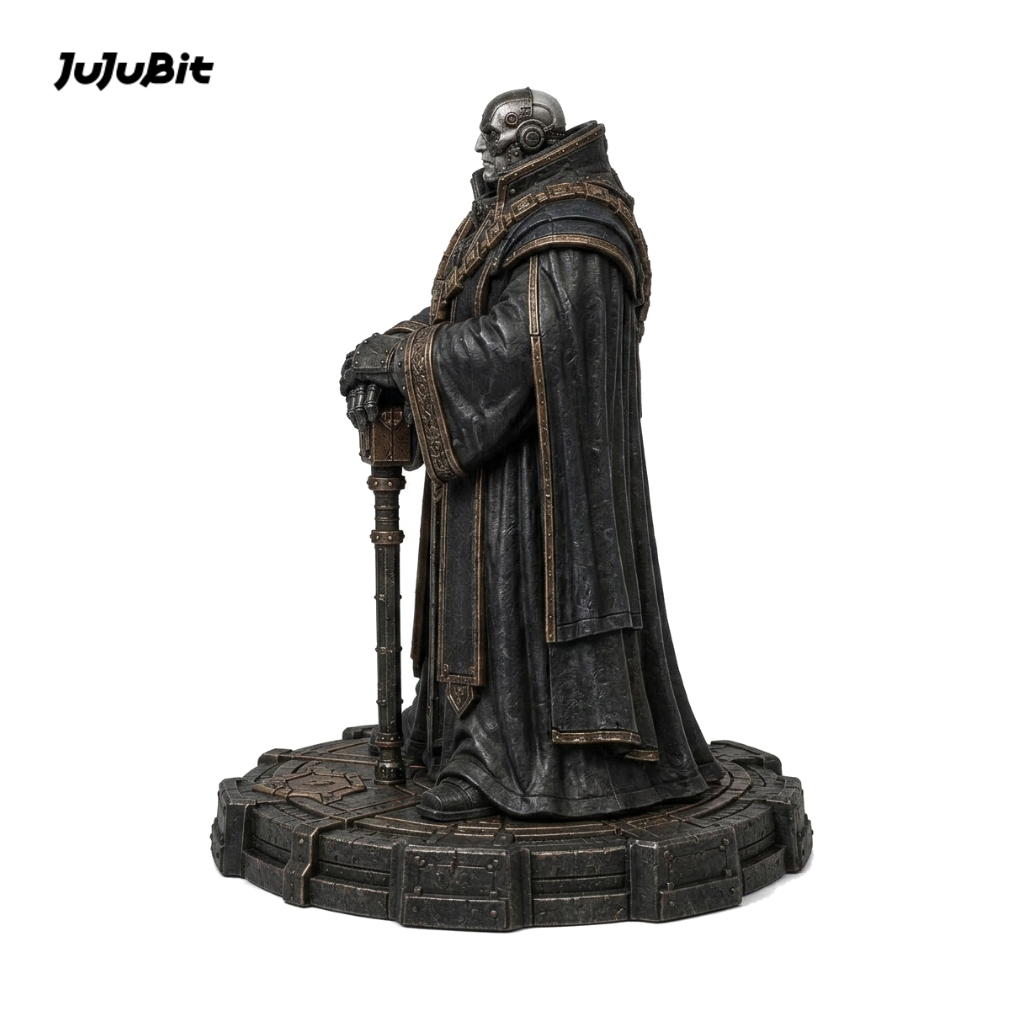 Iron Chancellor-Detailed Sculpt Miniature for RPG, Display & Collection