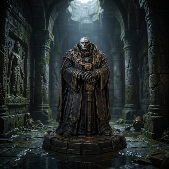 Iron Chancellor-Detailed Sculpt Miniature for RPG, Display & Collection