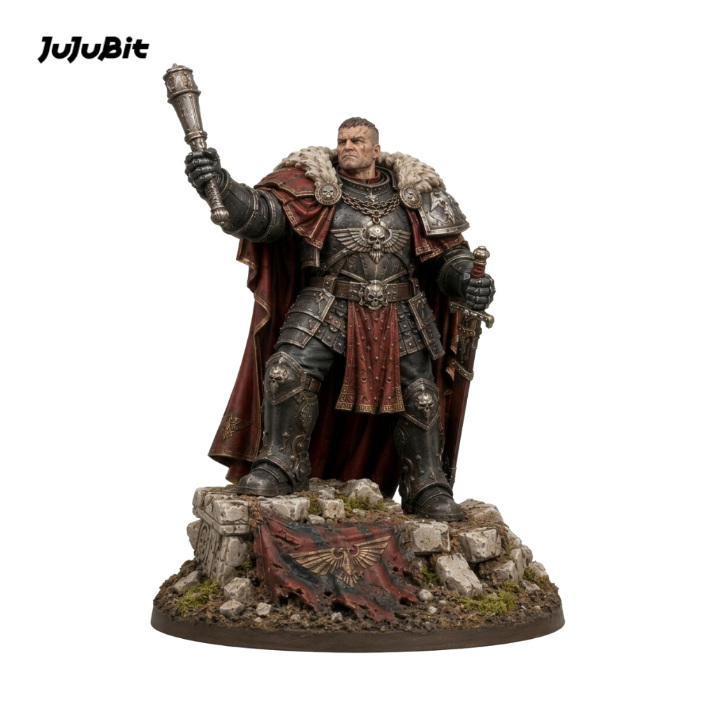 Iron Marshal-Detailed Sculpt Miniature for RPG, Display & Collection