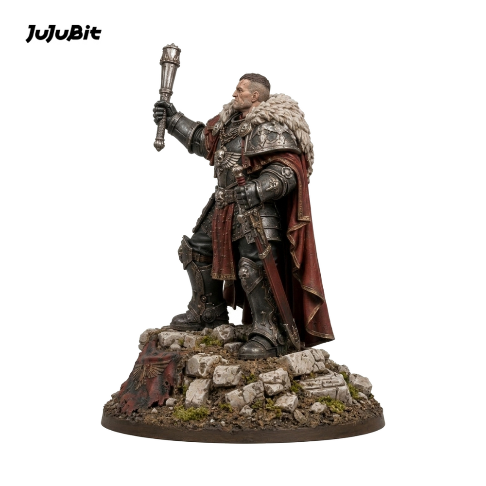 Iron Marshal-Detailed Sculpt Miniature for RPG, Display & Collection
