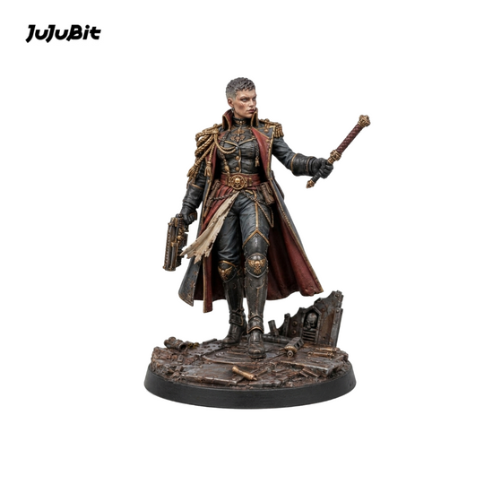 Iron Vanguard Commander-Detailed Sculpt Miniature for RPG, Display & Collection