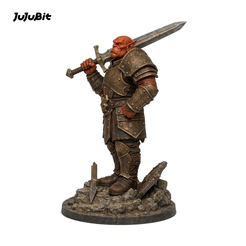 Ironclaw Hobgoblin Warlord-Detailed Sculpt Miniature for RPG, Display & Collection