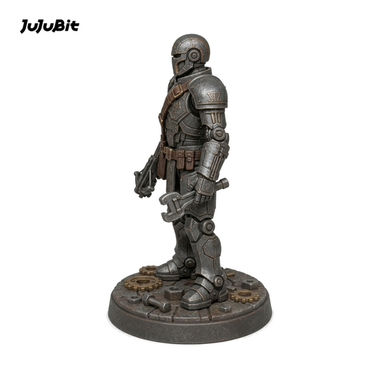Irongate Warforged Artificer-Detailed Sculpt Miniature for RPG, Display & Collection