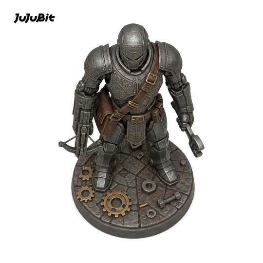 Irongate Warforged Artificer-Detailed Sculpt Miniature for RPG, Display & Collection