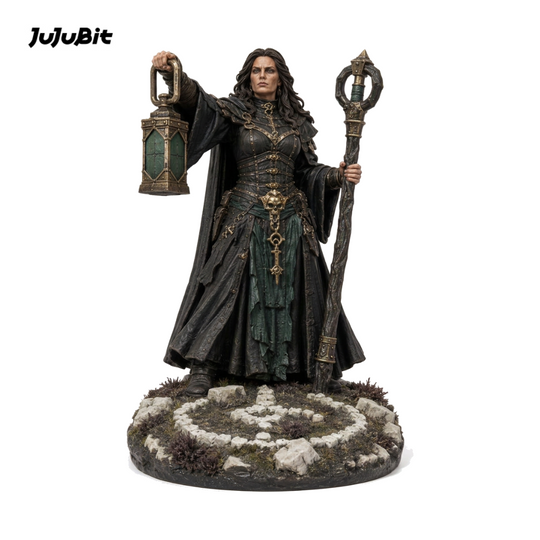 Ironhex Witch-Detailed Sculpt Miniature for RPG, Display & Collection