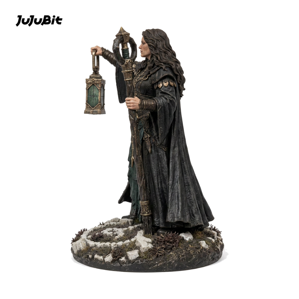 Ironhex Witch-Detailed Sculpt Miniature for RPG, Display & Collection