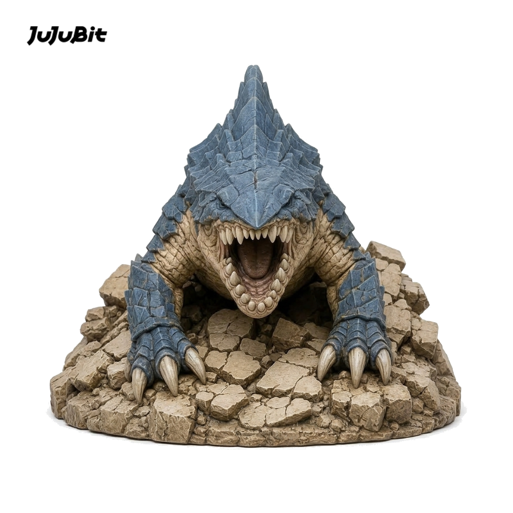 Ironplate Bulette-Detailed Sculpt Miniature for RPG, Display &amp; Collection
