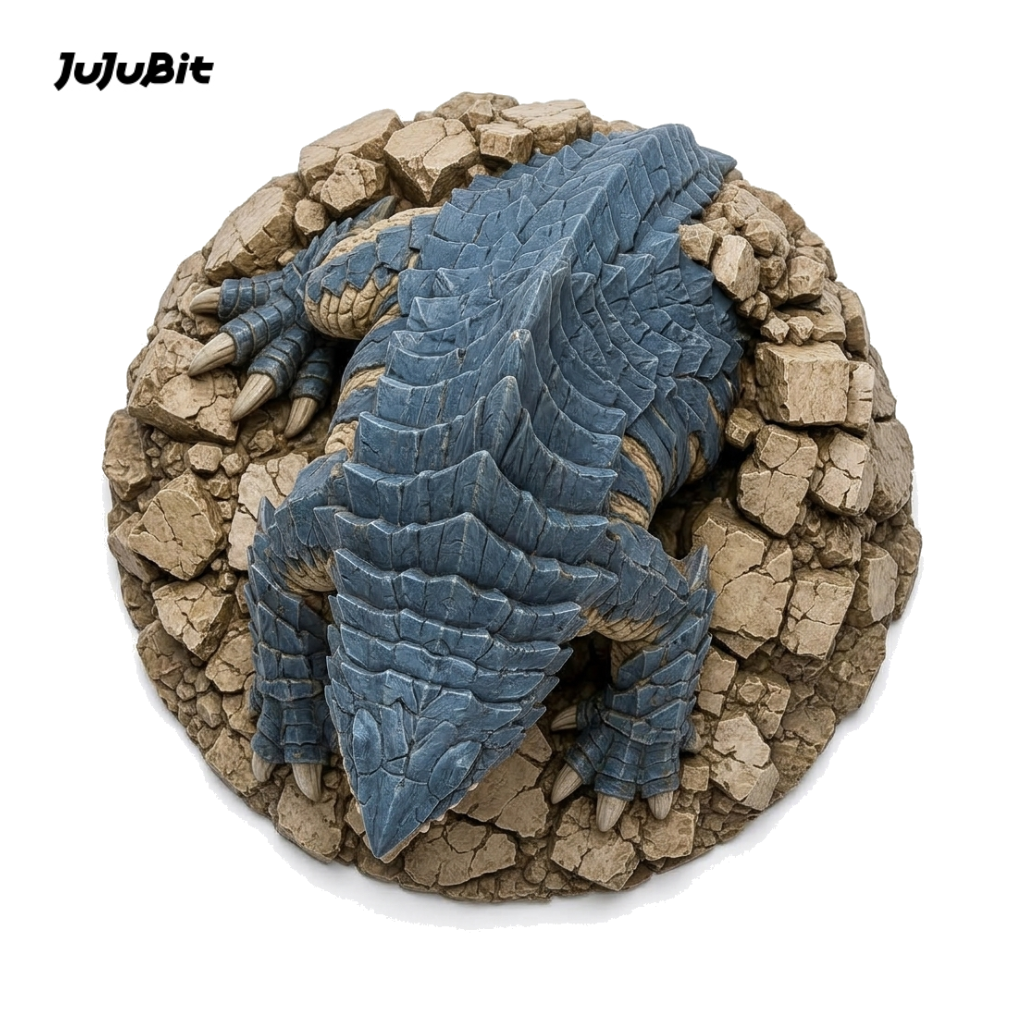 Ironplate Bulette-Detailed Sculpt Miniature for RPG, Display &amp; Collection