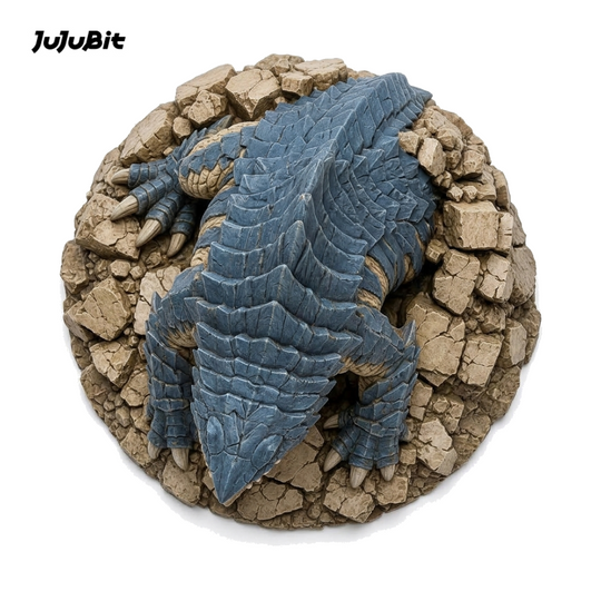 Ironplate Bulette-Detailed Sculpt Miniature for RPG, Display &amp; Collection