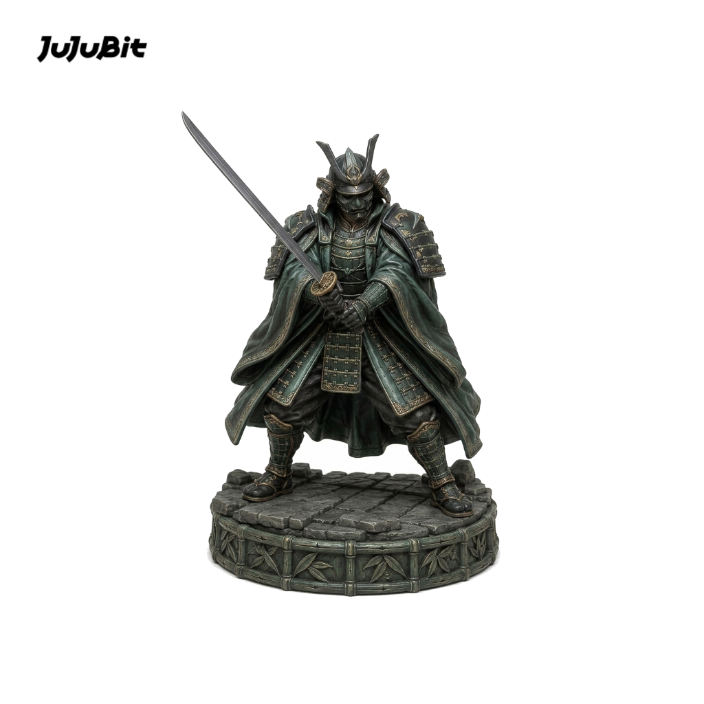 Jadeclaw Ronin-Detailed Sculpt Miniature for RPG, Display & Collection