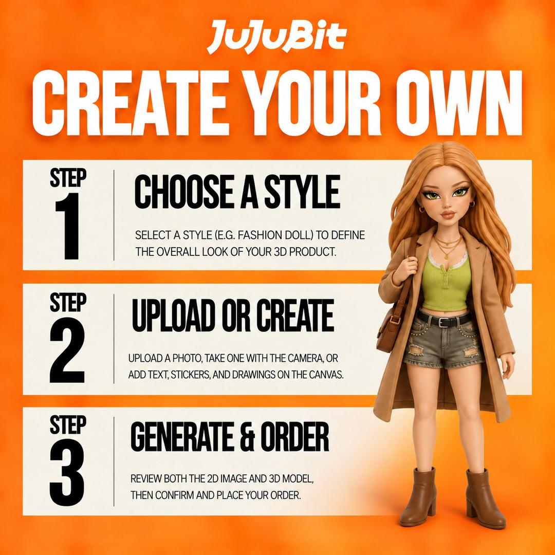 JuJuBit Fashion Doll | Your Look, Your Mini