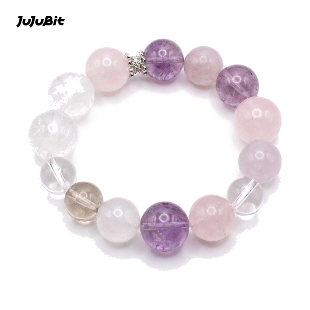 JuJuBit Baby Dragon Bracelet – Red Phantom Quartz for Growth, Luck & Fresh Beginnings