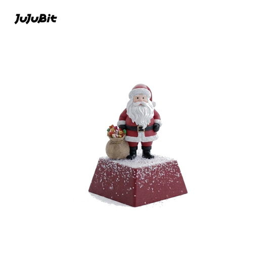 JuJuBit Christmas Santa Artisan Keycap — Mechanical Keyboard