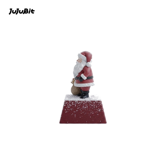 JuJuBit Christmas Santa Artisan Keycap — Mechanical Keyboard