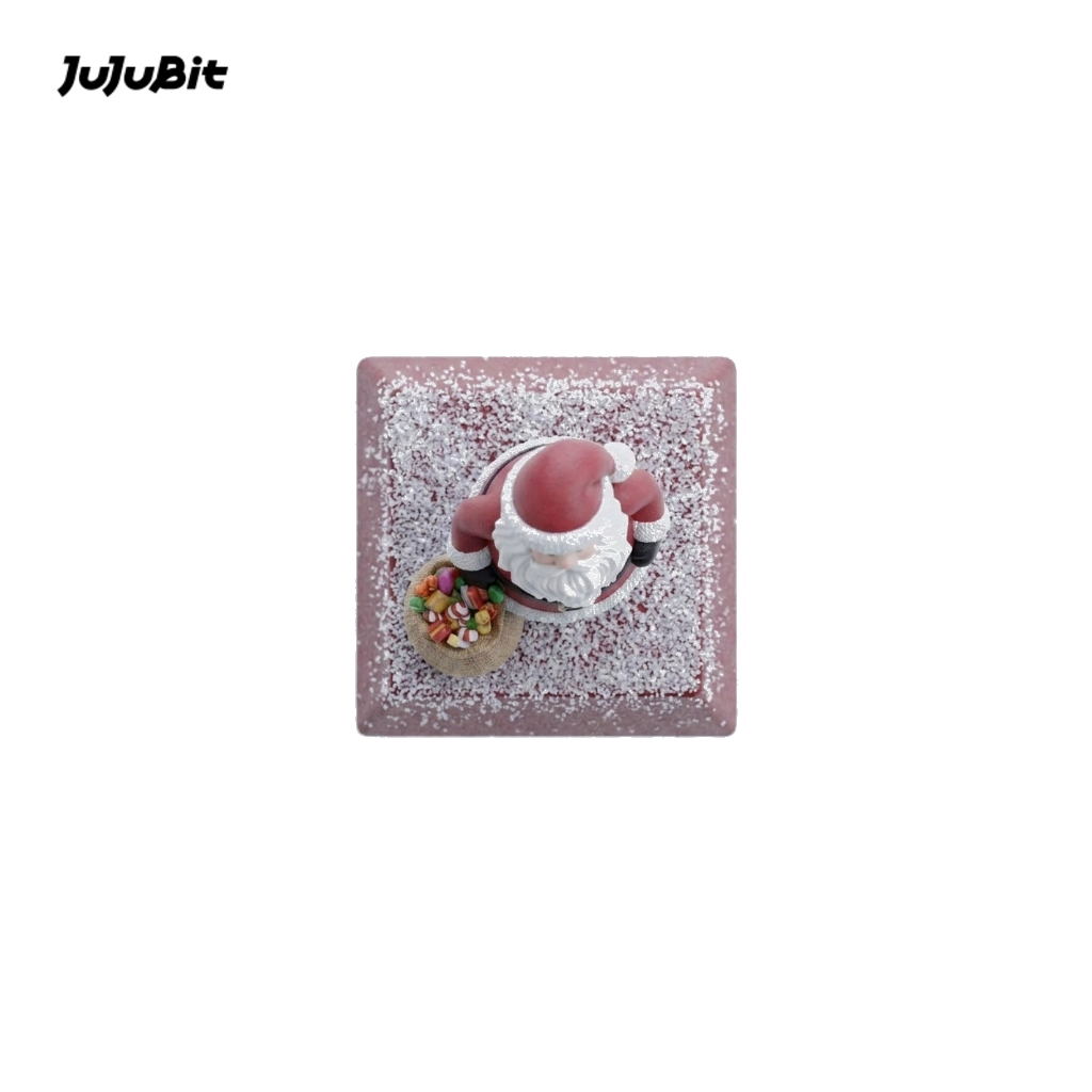 JuJuBit Christmas Santa Artisan Keycap — Mechanical Keyboard