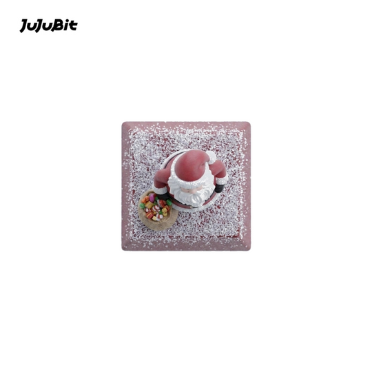 JuJuBit Christmas Santa Artisan Keycap — Mechanical Keyboard