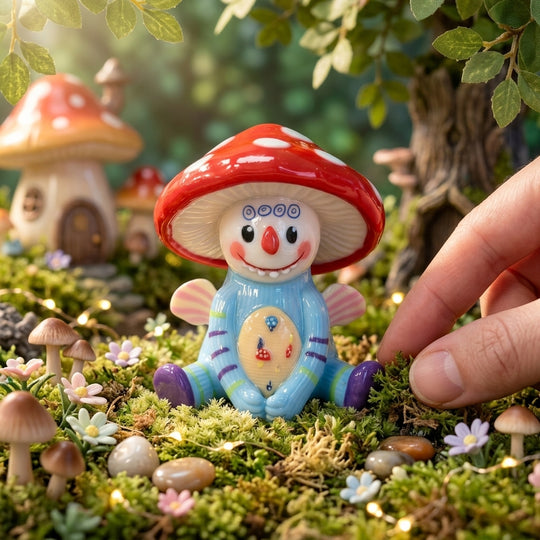 MOYOYO — Guardian of Inner Joy | JuJuBit Collectible Art Toy for Gifting, Desk Decor & Display
