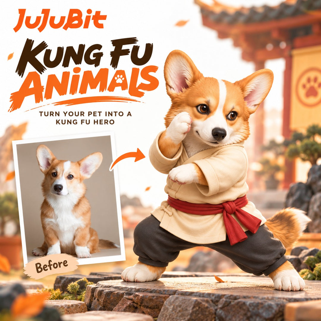 Custom Kung Fu Animals | Turn Your Pet into a Kung Fu Hero