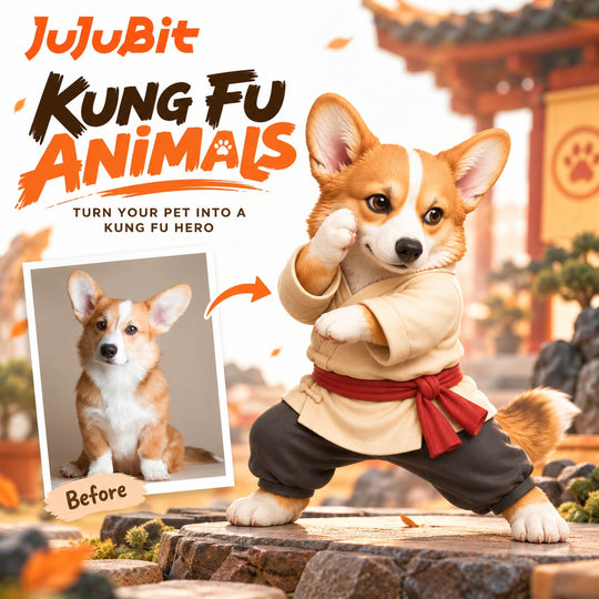 Custom Kung Fu Animals | Turn Your Pet into a Kung Fu Hero