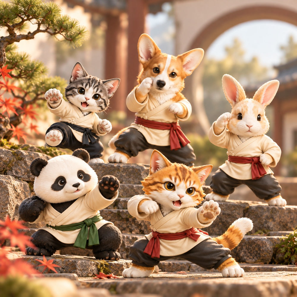 Custom Kung Fu Animals | Turn Your Pet into a Kung Fu Hero