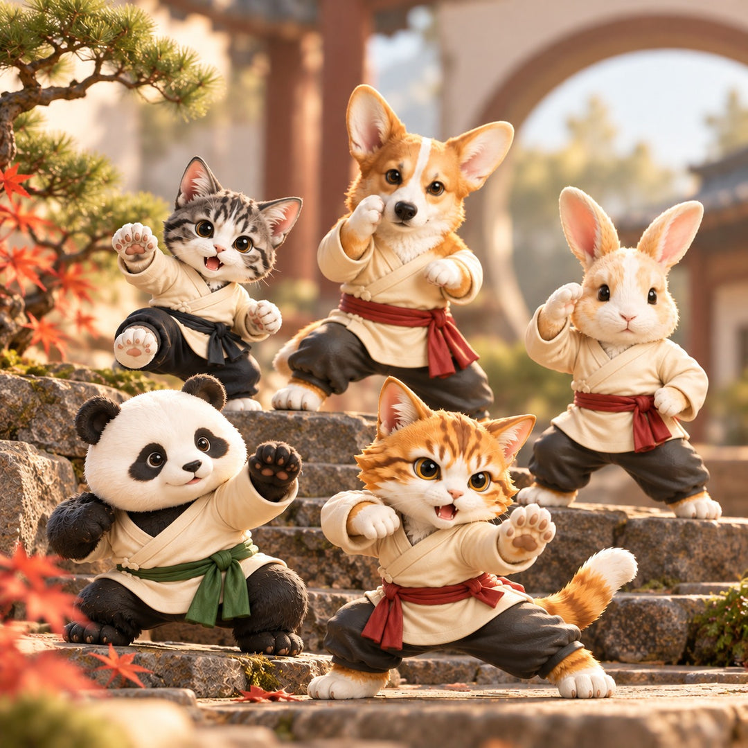 Custom Kung Fu Animals | Turn Your Pet into a Kung Fu Hero