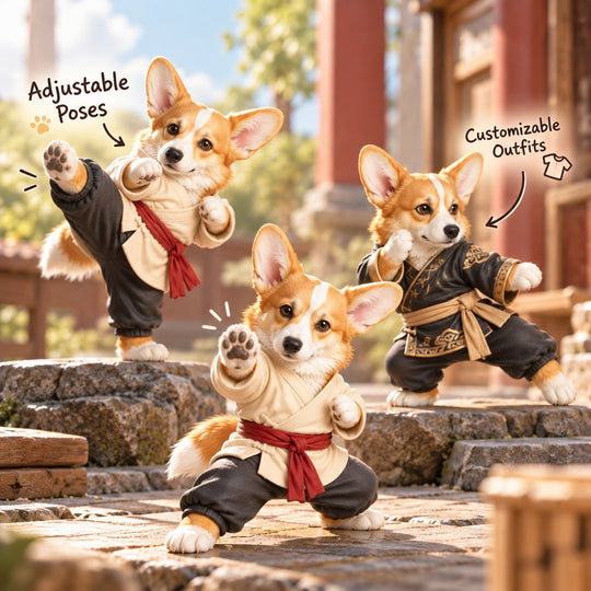 Custom Kung Fu Animals | Turn Your Pet into a Kung Fu Hero