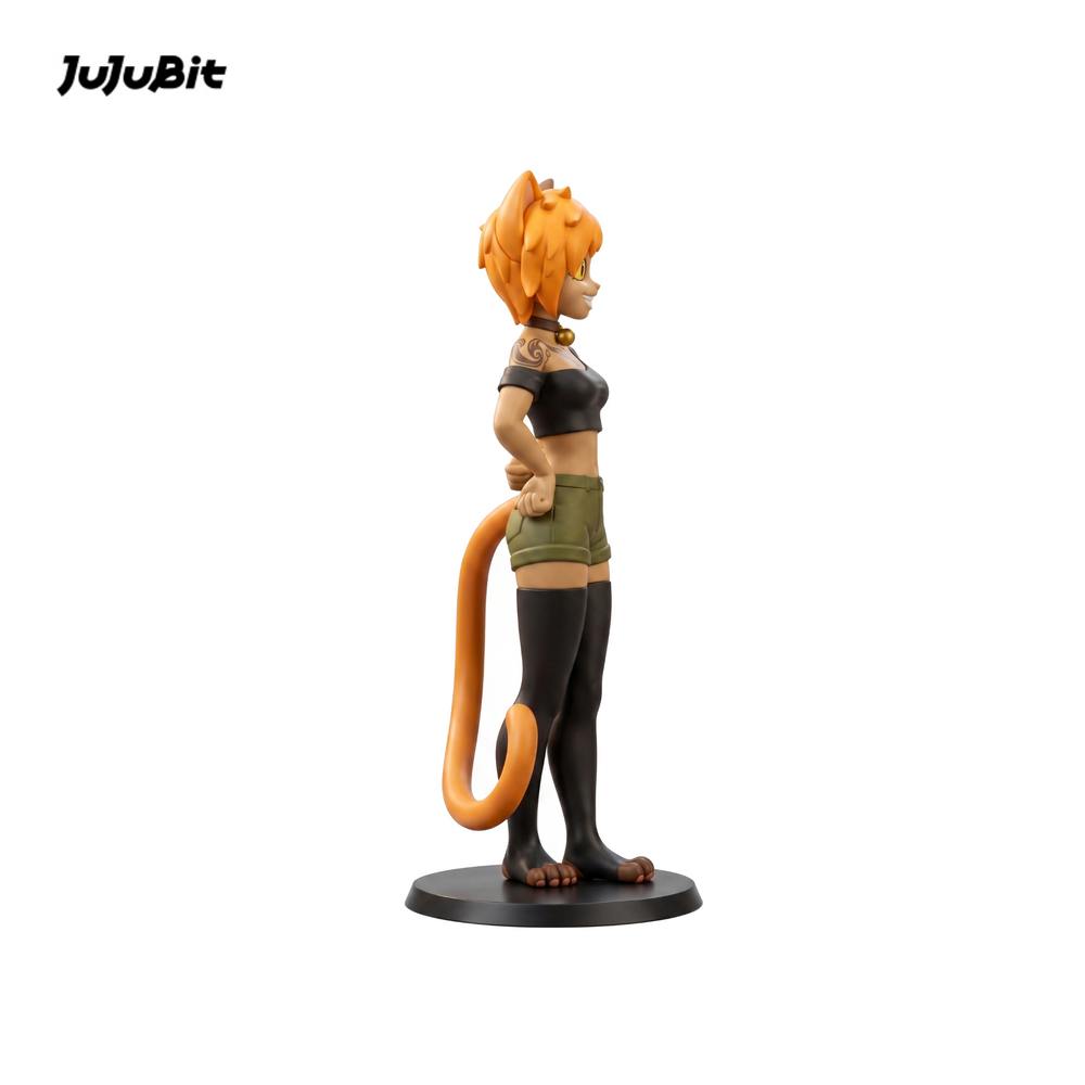 Mango Mischief Catgirl-Art Toy Anime Figure for Display & Collection