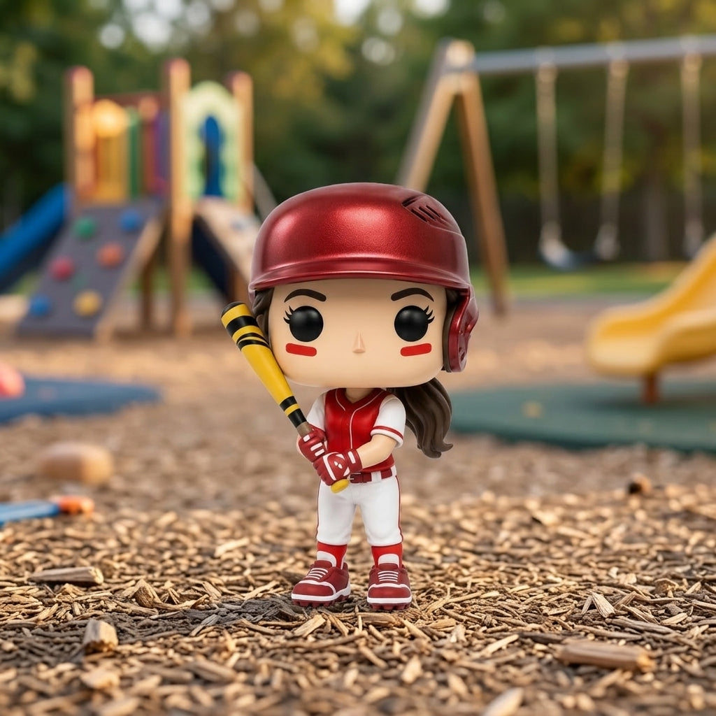 Baseball Player Collectible Figure - Mini Pop Funko-style collectible figurine - JuJuBit